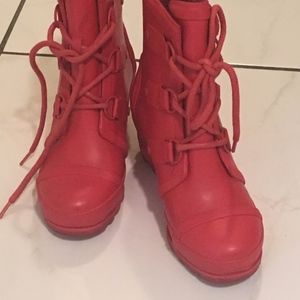 Sorel - Red Rain Boots